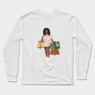 Plant  Shopping 2 Long Sleeve T-Shirt